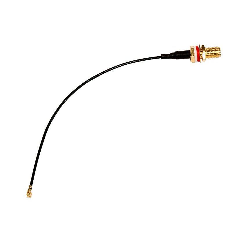 Mikrotik ACSMAUFL coaxial cable SMA Black