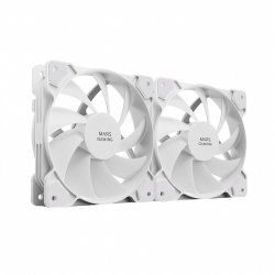 Lot de 2 Ventilateurs boitier Mars Gaming MF-ProX2 - 12cm (Blanc)
