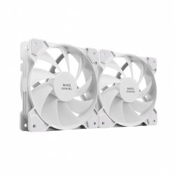 Mars Gaming MFPROX2W computer cooling system Computer case Fan 12 cm White 2 pc(s)