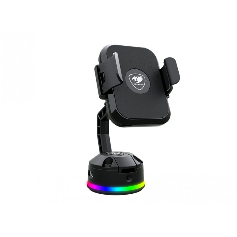 Support de téléphone à ventouse Cougar Bunker M RGB (Noir)