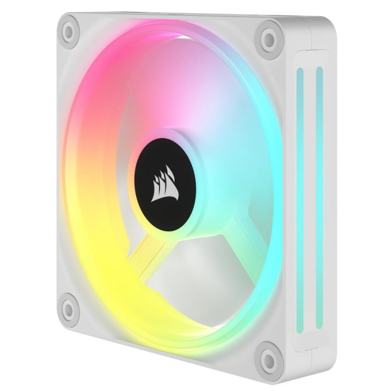 Corsair iCUE LINK QX120 RGB Series, PWM Lüfter - 120mm, weiß