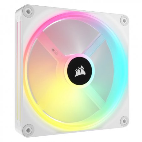 Corsair iCUE LINK QX140 RGB Series, PWM Lüfter - 140mm, weiß