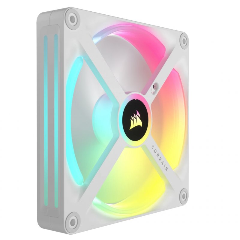 Corsair iCUE LINK QX140 RGB Series, PWM Lüfter - 140mm, weiß