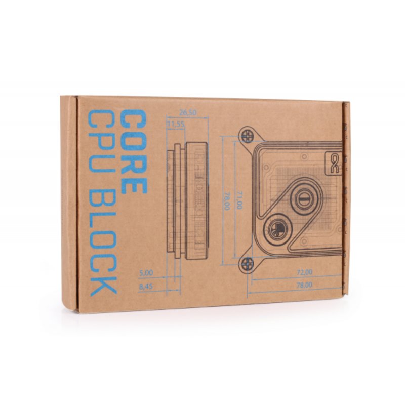 Alphacool Core 1 CPU-Kühler - Weiß