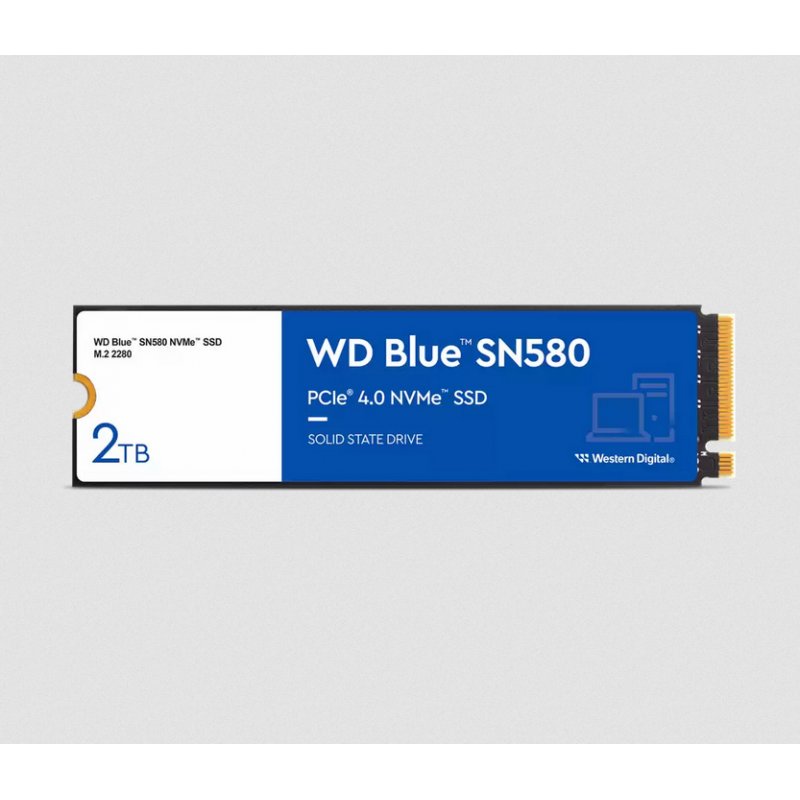 WD SSD Blue SN580 2TB PCIe Gen4 NVMe