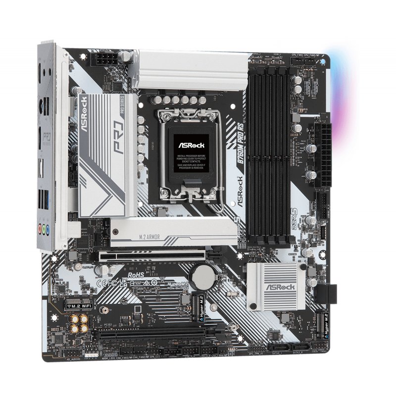 ASRock B760M Pro RS, Intel B760 Mainboard - Sockel 1700, DDR5