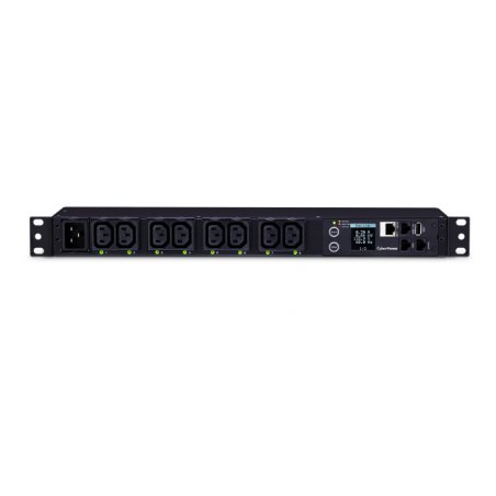 CyberPower PDU81004 unité de distribution d'énergie 8 sortie(s) CA 1U Noir