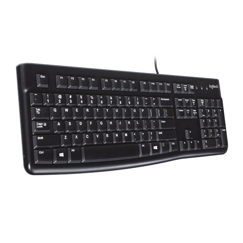 Logitech K120 for Business keyboard USB Hebrew Black