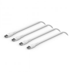 USB-C to USB-C Braided PVC 2m Twin Pack