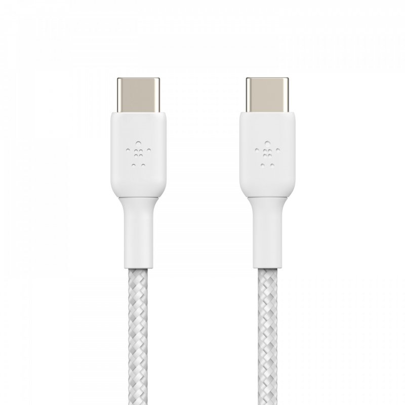 USB-C to USB-C Braided PVC 2m Twin Pack