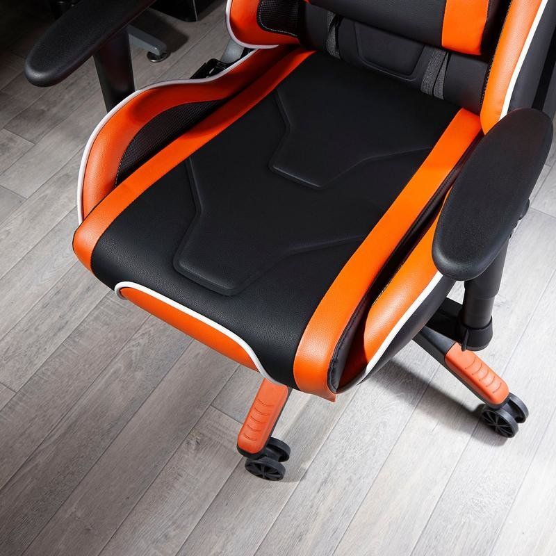 X Rocker - Chaise de jeu eSport Agility Sport avec ajustement ergonomique Orange
