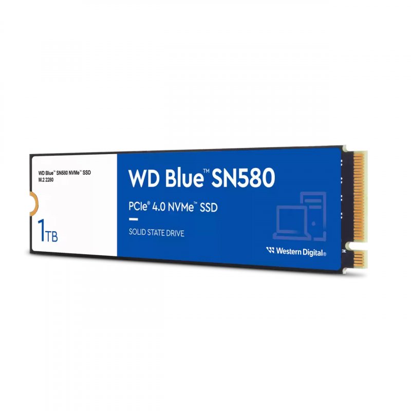Western Digital Blue SN580 M.2 1 TB PCI Express 4.0 TLC NVMe