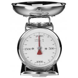 Gastroback Classic Acier inoxydable Comptoir Rond Balances de cuisine mécaniques