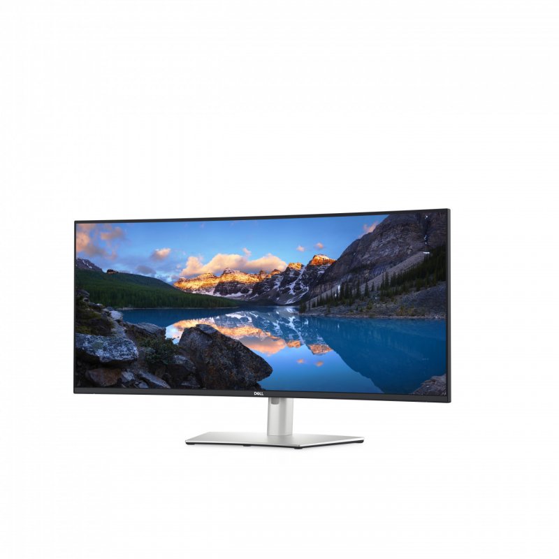 DELL UltraSharp U3824DW LED display 95.2 cm (37.5") 3840 x 1600 pixels Wide Quad HD LCD Black, Silver