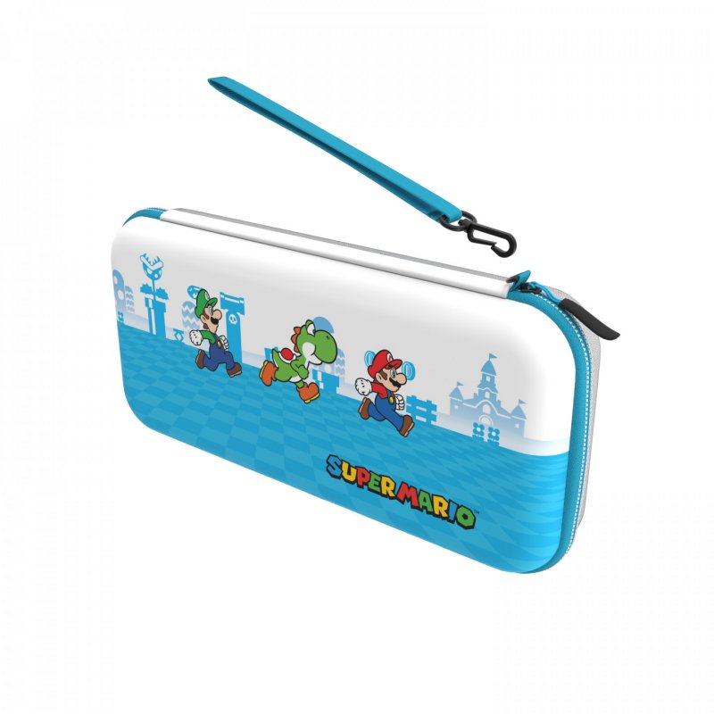PDP Mario Escape Hardshell case Nintendo Blue, White