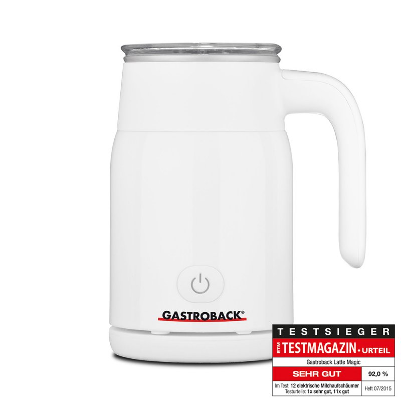 Gastroback - Milk Frother Latte Magic - white (12-42325)