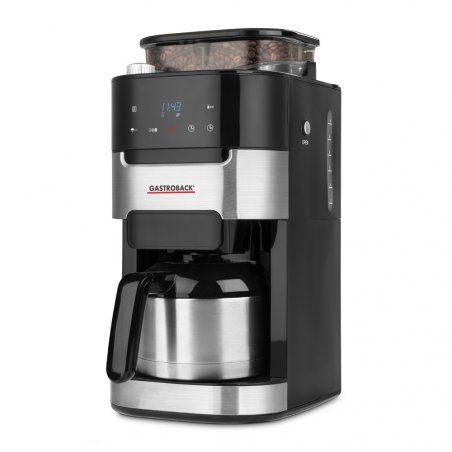 Gastroback Grind & Brew Pro Thermo Machine à café filtre 1 L