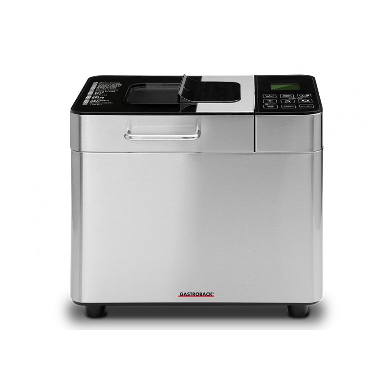 Gastroback Design Advanced bread maker 500 W Black, Stainless steel