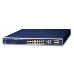 PLANET Switch Layer 2 20P Gigabit W/161 PoE + & 4 SFP 100/1G