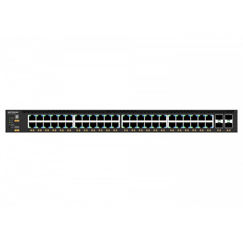 NETGEAR M4350-48G4XF Géré L3 Gigabit Ethernet (10/100/1000) Connexion Ethernet, supportant l'alimentation via ce port 
