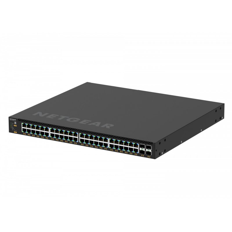 NETGEAR M4350-48G4XF Géré L3 Gigabit Ethernet (10/100/1000) Connexion Ethernet, supportant l'alimentation via ce port 