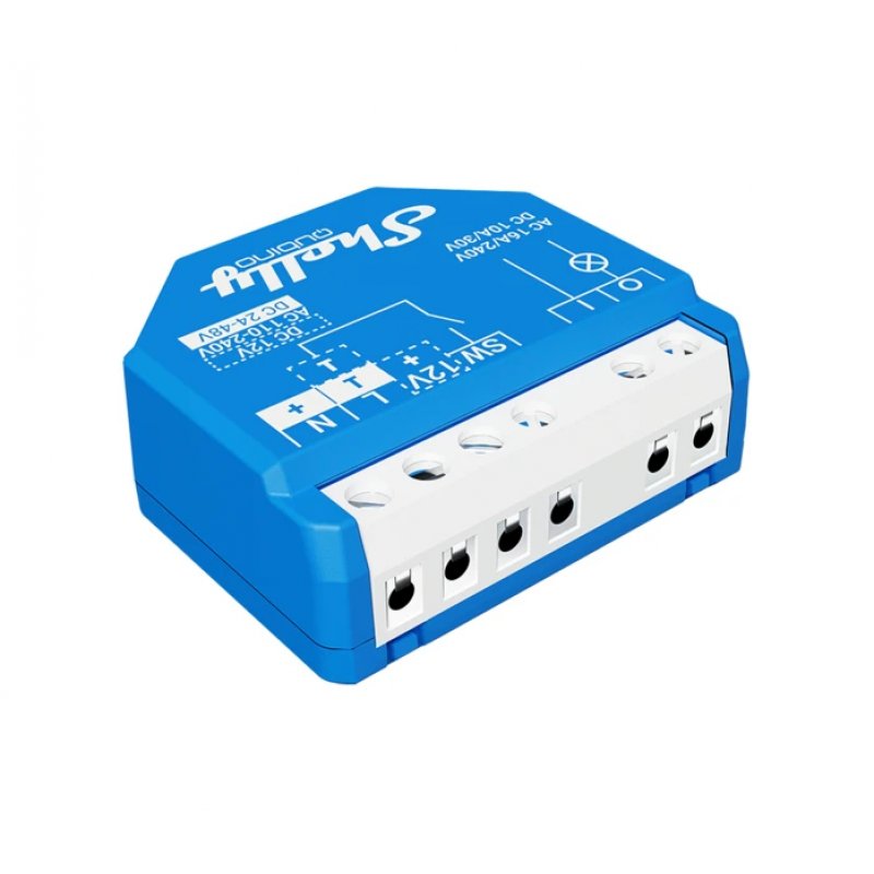 Shelly Wave 1 electrical switch Smart switch Blue