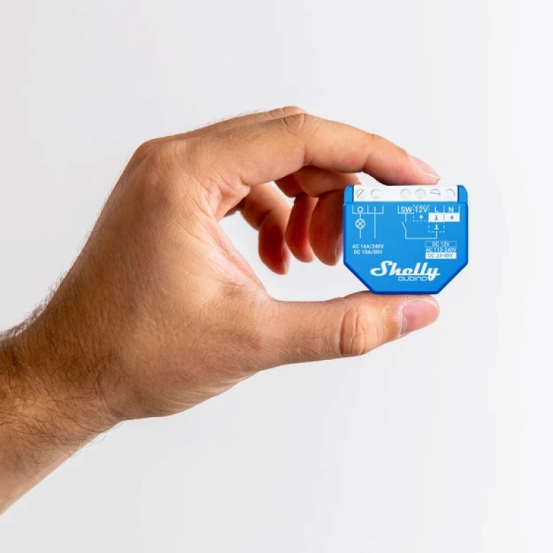 Shelly Wave 1 electrical switch Smart switch Blue