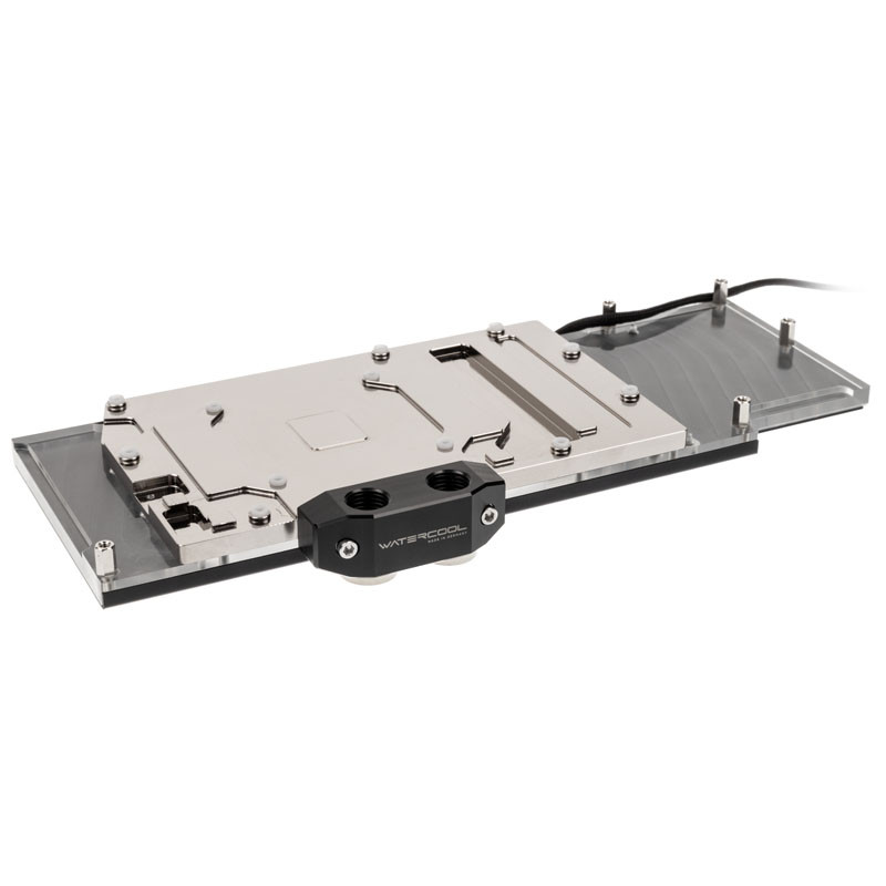 Watercool compatible Heatkiller IV für Radeon RX 5700 / XT, RGB -  Acryl + Nickel, schwarz