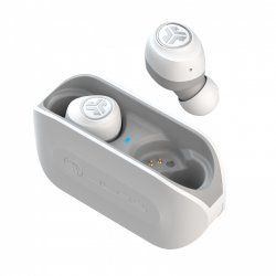 JLab IEUEBGOAIRRWHTGRY82 écouteur/casque Écouteurs Sans fil Ecouteurs Musique USB Type-A Bluetooth Blanc