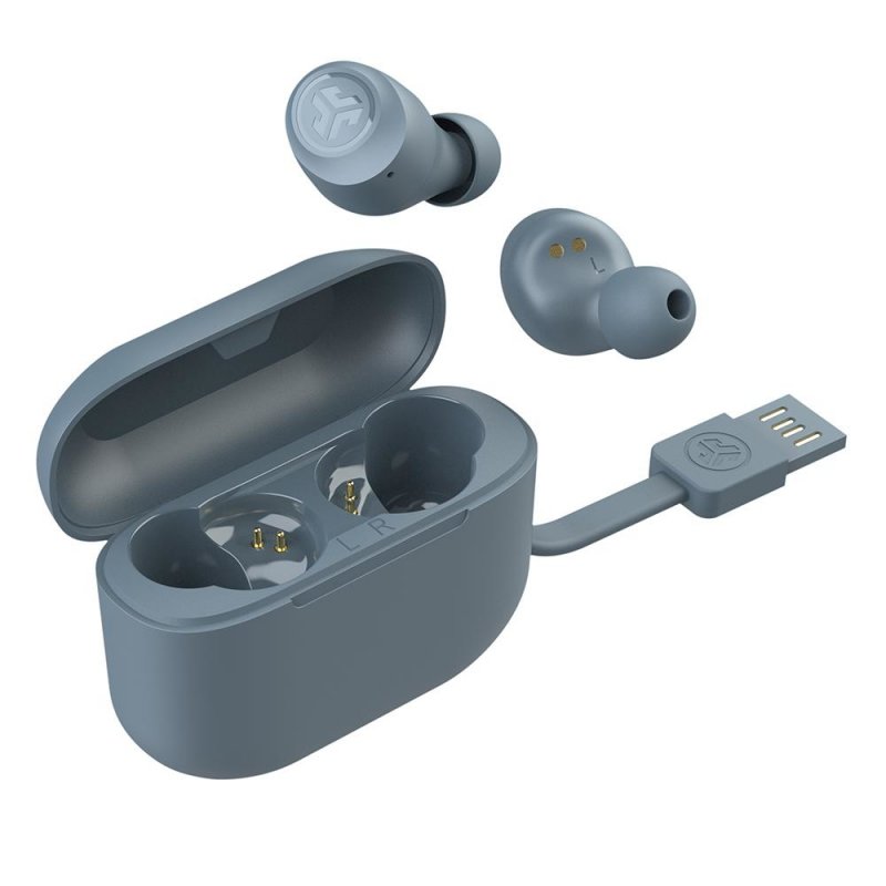 JLab GO Air POP True Wireless Écouteurs True Wireless Stereo (TWS) Ecouteurs Appels/Musique Bluetooth Gris