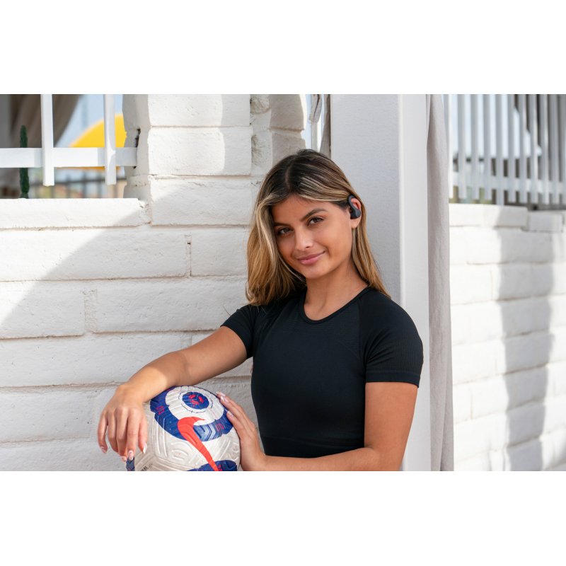 JLab GO Air Sport True Wireless In Ear-Sport Kopfhörer Schweiß- und spritzwassergeschützt, 32+ Stunden Spielzeit