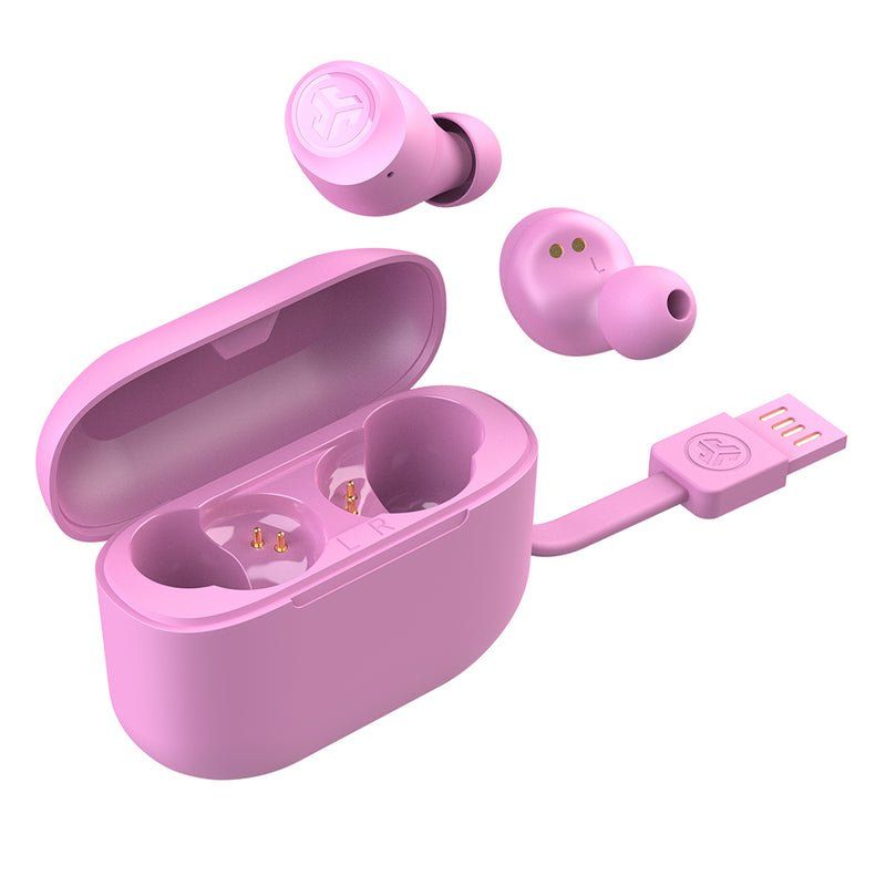 JLab Go Air Pop Écouteurs True Wireless Stereo (TWS) Ecouteurs Appels/Musique Bluetooth Rose