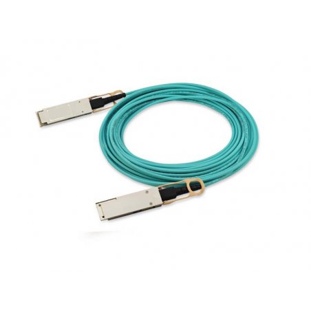 HPE JL856A câble de fibre optique 2 m QSFP28 Cyan