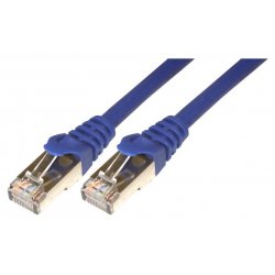 Eco patch cable Cat 6 F/UTP - 5m Blue