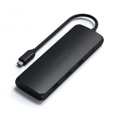 Satechi ST-UCHSEK notebook dock/port replicator Wired USB 3.2 Gen 2 (3.1 Gen 2) Type-A Black