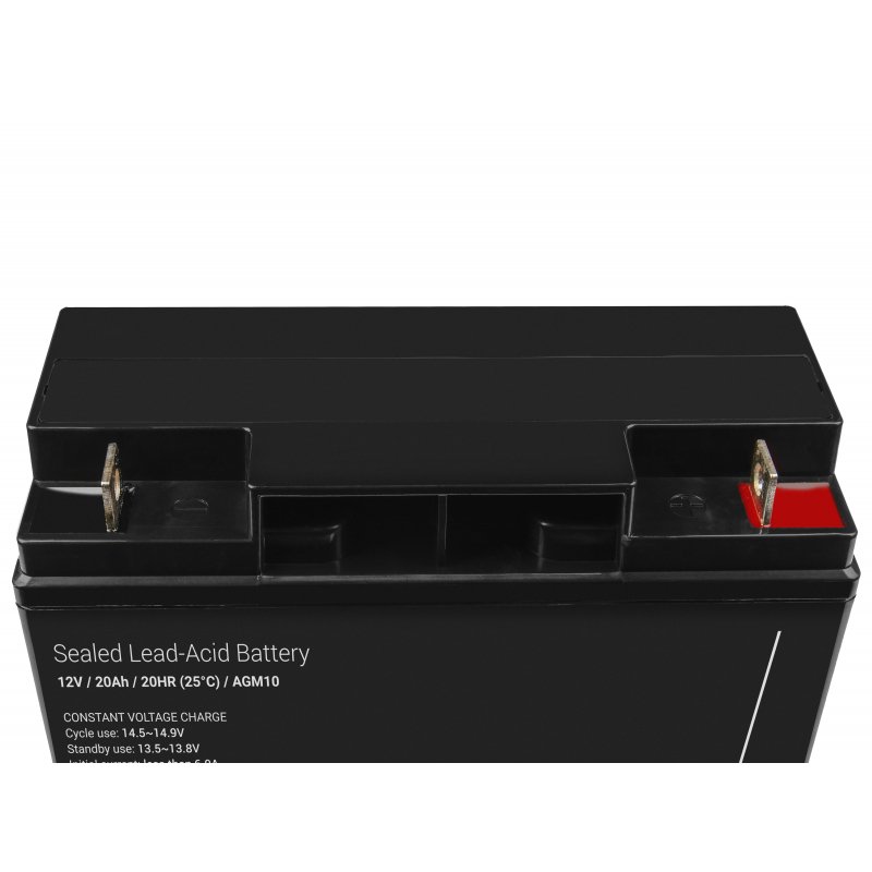 Rechargeable Battery AGM VRLA Green Cell AGM10 12V 20Ah (for lawn mower, boat, motor, cart)