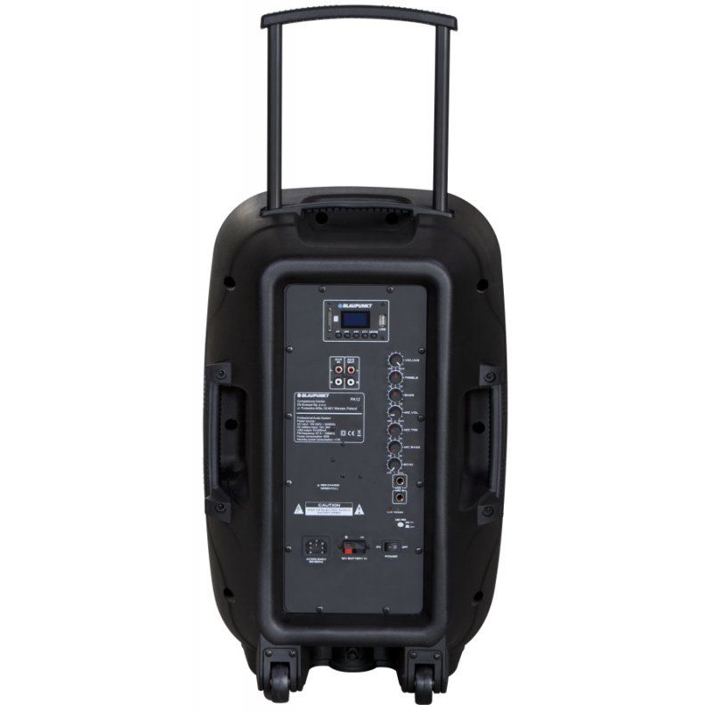 Blaupunkt PA12 portable speaker Stereo portable speaker Black 650 W