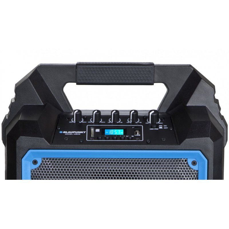 Blaupunkt MB06 enceinte portable Enceinte portable stéréo Noir, Bleu 500 W