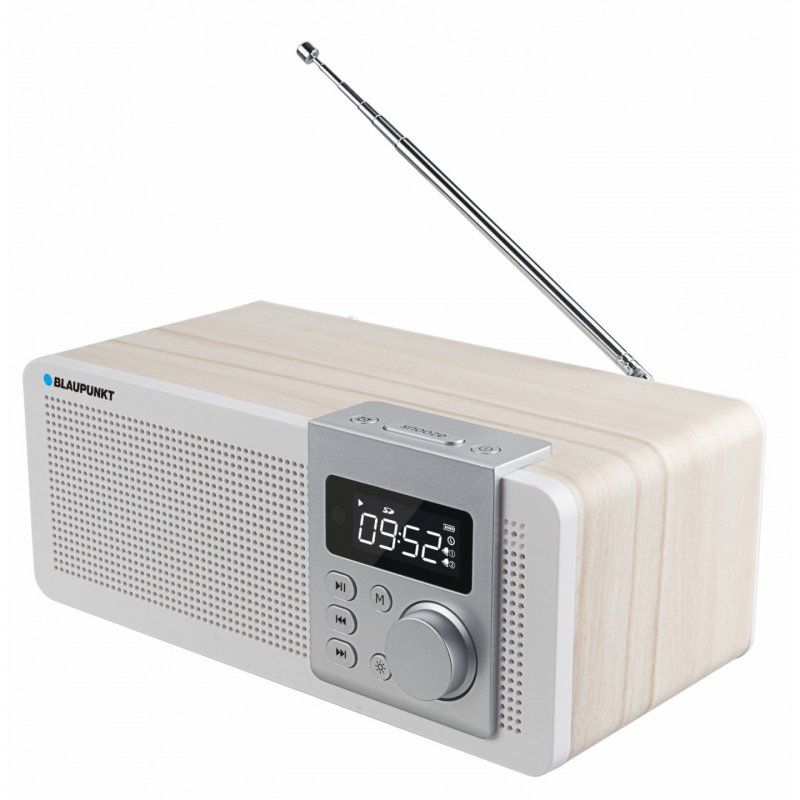 Blaupunkt PP14BT radio Portable Digital White, Wood