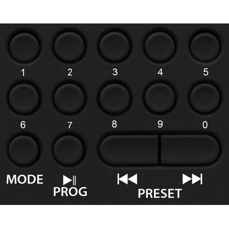 Blaupunkt PR5BL radio Analog Black, Blue