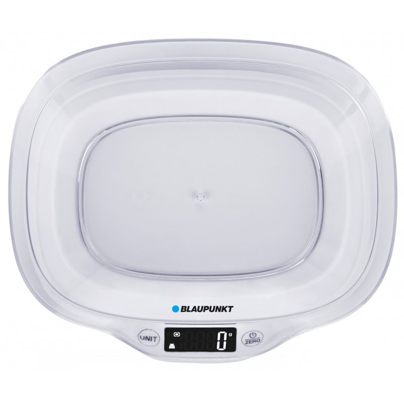Blaupunkt FKS501 escabeaux de cuisine Blanc Rectangle Balance de ménage électronique
