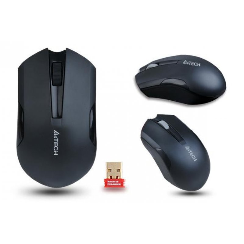 A4Tech G3-200N souris Ambidextre RF sans fil V-Track 1000 DPI