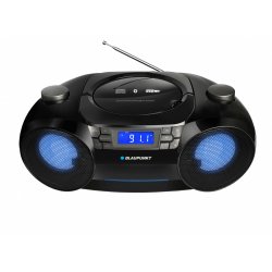 Blaupunkt BB31LED Numérique 6 W FM Noir, Gris Lecture de MP3