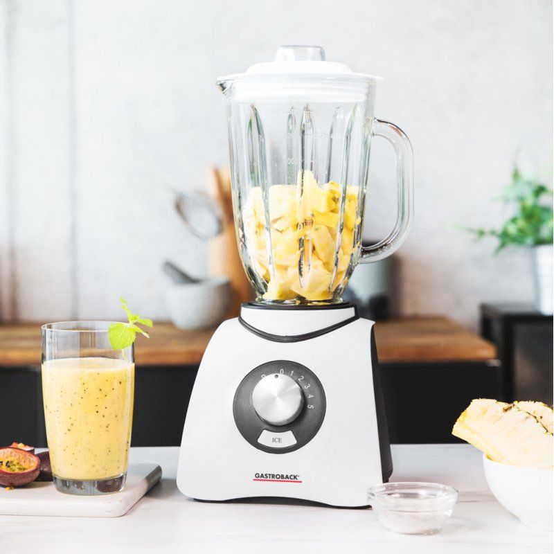 Gastroback Vital Mixer Basic 1.5 L Tabletop blender 600 W White
