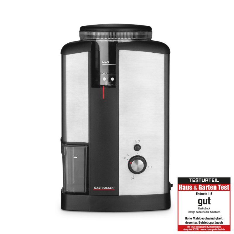 Gastroback Design Advanced 130 W Black, Silver