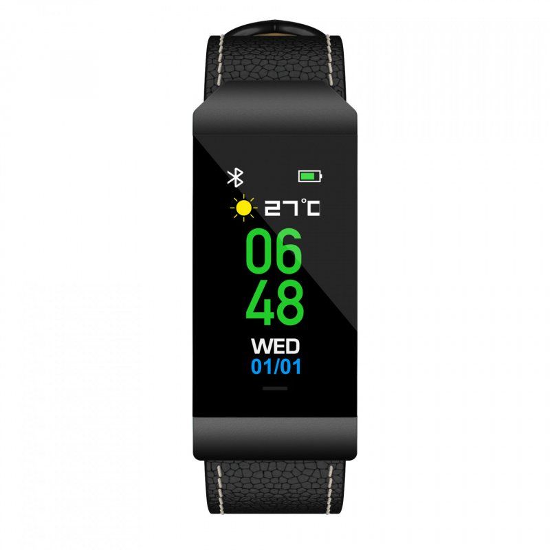 Denver BFH-250BLACK activity tracker Wristband activity tracker 2.44 cm (0.96") IP68 Black