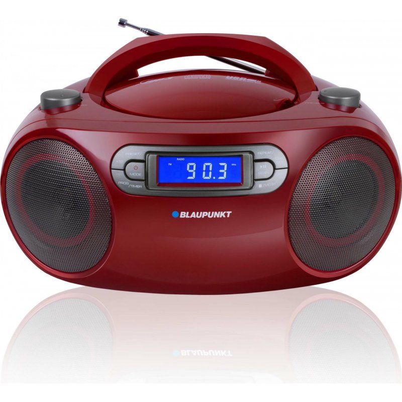 Blaupunkt BB18RD CD player Portable CD player Red