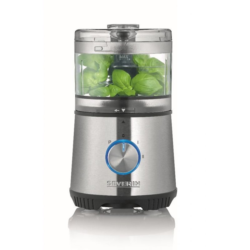 Severin KM 3865 hachoir électrique 0,5 L 400 W Noir, Acier inoxydable