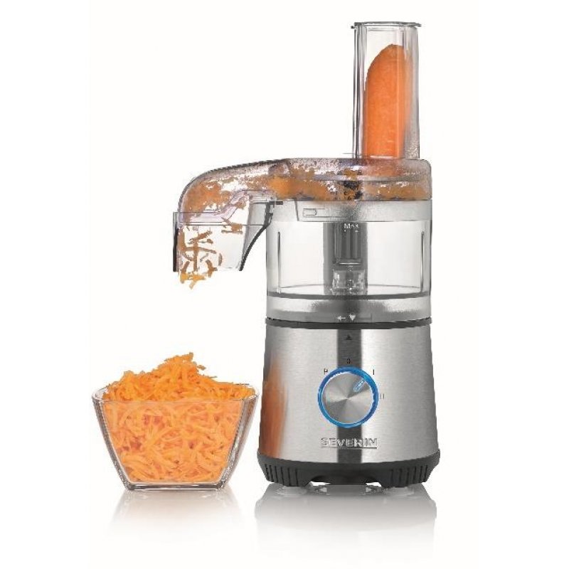 Severin KM 3865 hachoir électrique 0,5 L 400 W Noir, Acier inoxydable