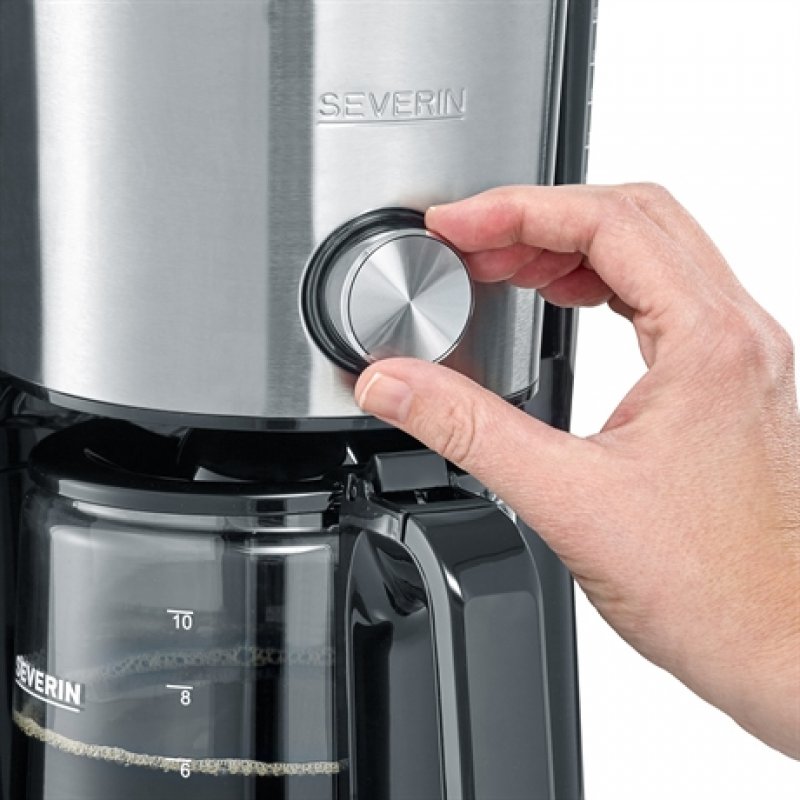 Severin KA 4826 coffee maker Semi-auto Drip coffee maker 1 L